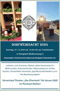 Flyer Dorfweihnacht